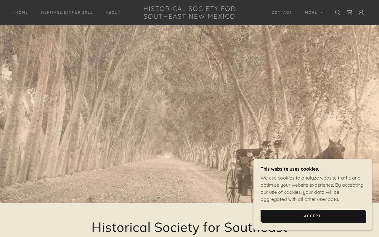 Roswell city directory historical archives at the Southeast New Mexico Historical Society